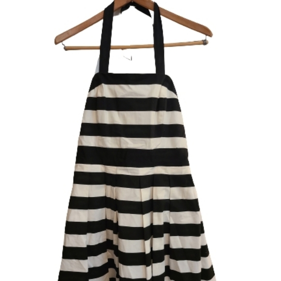 NWOT White House Black Market ‪Striped Halter Dress‬ - Picture 1 of 2